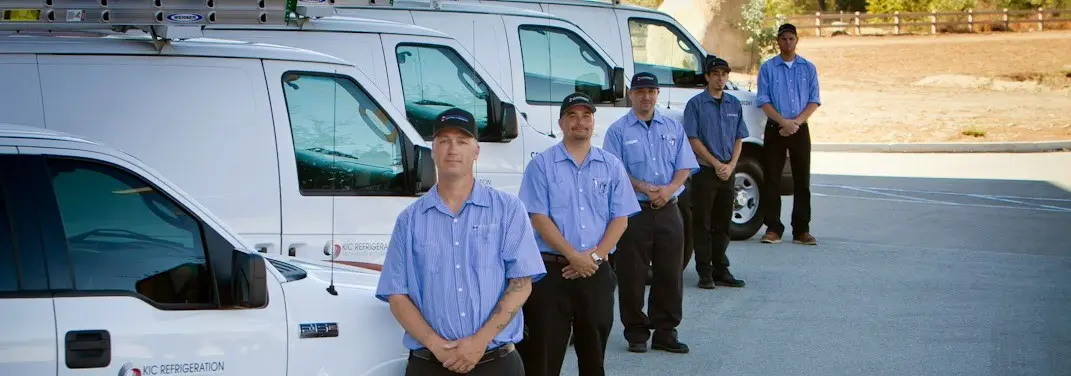KIC Refrigeration crew ready for Mini Split Repair jobs across Valley Falls